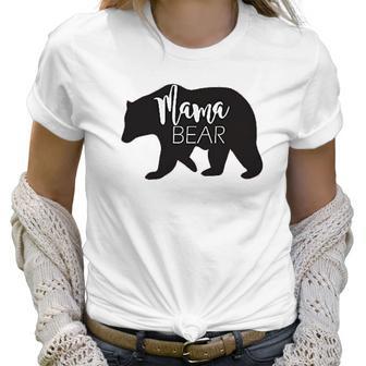 Mama Bear Blessed Mama Mom Gift Women T-Shirt | Favorety