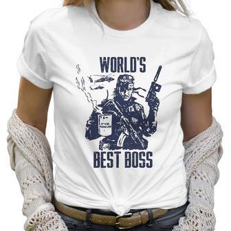 Metal Gear Solid Best Boss Coffee Women T-Shirt | Favorety DE