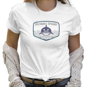 Mommy Shark Cute Graphic Baby Shark Women T-Shirt | Favorety CA