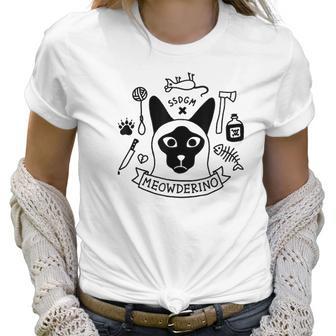 Murderino Meowderino Cat Lady Women T-Shirt | Favorety CA