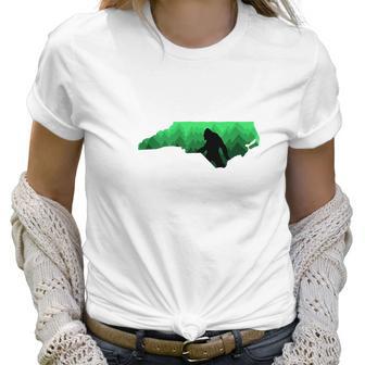 North Carolina Bigfoot Sasquatch Nc Men Women Gift Women T-Shirt | Favorety AU