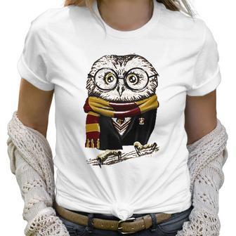 Owl Harry Pawter Magical Wizard Women T-Shirt | Favorety