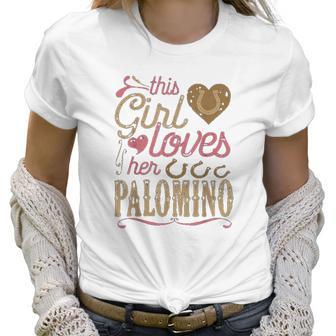 Palomino Horse Palomino Horse Lover Women T-Shirt | Favorety CA