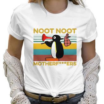 Pingu Noot Noot Motherfucker Vintage Shirt Women T-Shirt | Favorety DE