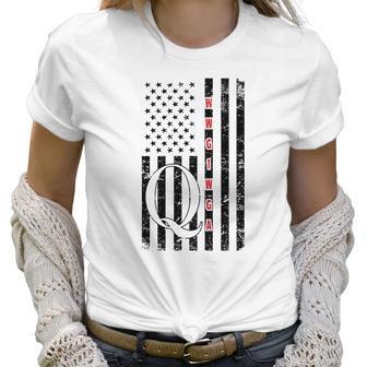 Q-Anon Flag Where We Go One We Go All Wwg1wga Coffee Mug Women T-Shirt | Favorety AU