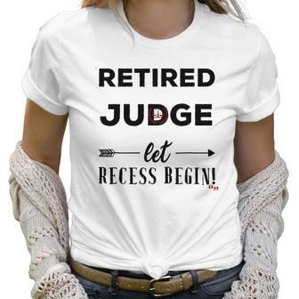 Retired Judge Best Law Coffee Cup Judges Women T-Shirt | Favorety UK