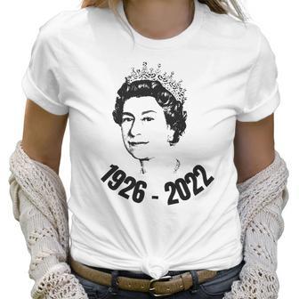 Rip Queen Elizabeth II Operation London Bridge 1926-2002 Men Women T-Shirt Graphic Print Casual Unisex Tee Women T-Shirt | Favorety DE