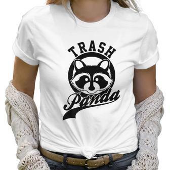 Save The Trash Pandas Funny Raccoon Animal Lover Funny Gift Women T-Shirt | Favorety DE