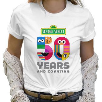 Sesame Street 50 Years Women T-Shirt | Favorety AU