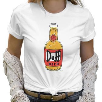 The Simpsons Duff Beer Bottle Women T-Shirt | Favorety DE