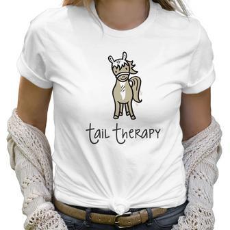 Tailtherapy Signature Horse Women T-Shirt | Favorety AU