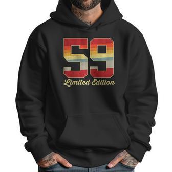 59Th Birthday Vintage Limited Edition 1963 59 Years Old Men Men Hoodie | Favorety UK