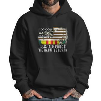 America Flag Us Air Force Vietnam Veteran Usaf Vet Graphic Design Printed Casual Daily Basic Men Hoodie | Favorety