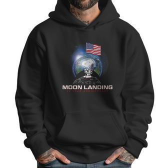 American Flag Snoopy Moon Landing 50 Year Anniversary Shirt Men Hoodie | Favorety AU