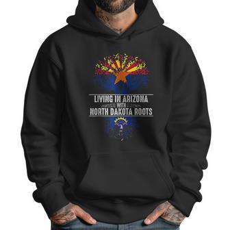 Arizona Home North Dakota Roots State Tree Flag Gift Men Hoodie | Favorety UK