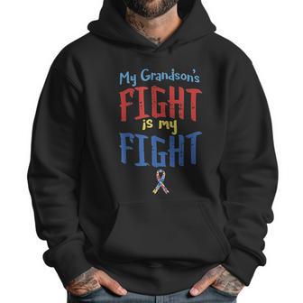 Autistic Grandsons Fight Grandparent Men Hoodie | Favorety CA