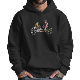 Baltimore Maryland Flag Crab Men Hoodie | Favorety UK