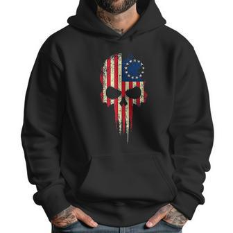 Betsy Ross Flag American Usa Patriotic Proud Democrat Gift Men Hoodie | Favorety