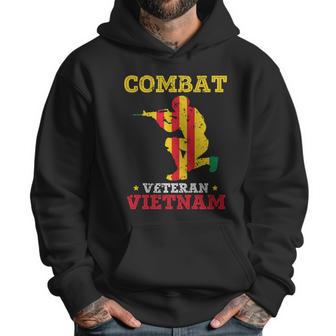 Combat Veteran Vietnam Us Army Veteran Day Army Graphic Design Printed Casual Daily Basic Men Hoodie | Favorety