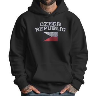 Czech Republic Flag Men Hoodie | Favorety CA