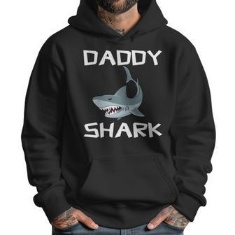 Daddy Gift Daddy Shark Men Hoodie | Favorety