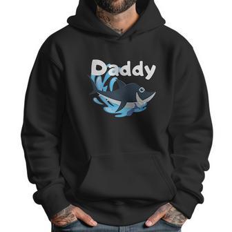 Daddy Shark Cartoon Gift Dad Birthday Gifts Men Hoodie | Favorety CA