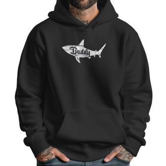 Daddy Shark Cute Art Dad Birthday Gifts Men Hoodie | Favorety CA