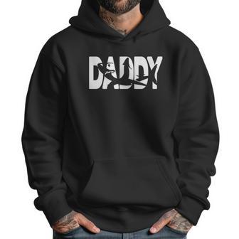 Basic Daddy Shark Design Dad Birthday Gifts Men Hoodie | Favorety