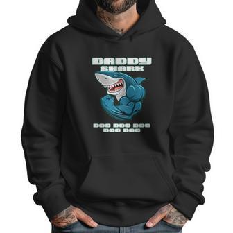 Daddy Shark Doo Doo Fathers Day Funny Gift Men Hoodie | Favorety