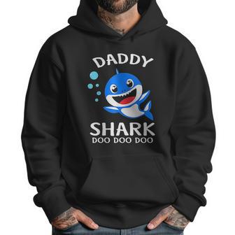 Daddy Shark Doo Doo Funny Fathers Day Gift Men Hoodie | Favorety AU