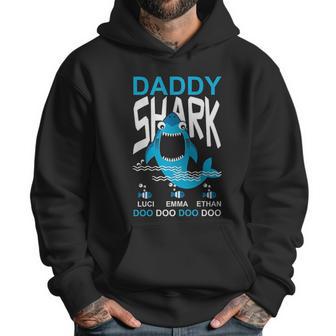 Daddy Shark Kids Name Men Hoodie | Favorety CA