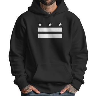 The District Of Columbia Flag Design Men Hoodie | Favorety