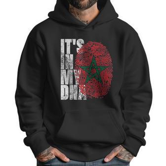 It Is In My Dna Moroccan African Gifts Moorish Morocco Flag Men Hoodie | Favorety DE