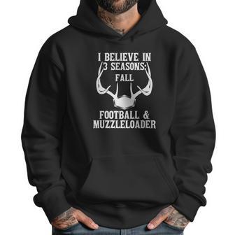 Fall Football Muzzleloader Deer Hunting Season Rifle Dad Men Hoodie | Favorety CA