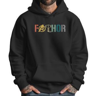 Fathor Fathers Day Gift Viking Fathor Hero Graphic Design Printed Casual Daily Basic Men Hoodie | Favorety