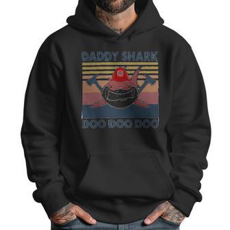 Firefighter Daddy Shark Doo Doo Doo Men Hoodie | Favorety AU