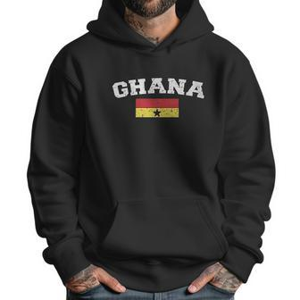 Mens Flag Of Ghana Faded Ghanaian Flag Men Hoodie | Favorety