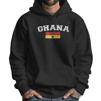 Flag Of Ghana Faded Ghanaian Flag Men Hoodie | Favorety