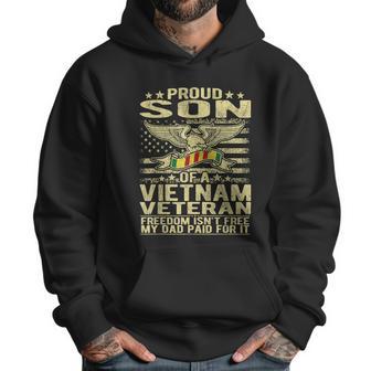 Freedom Isnt Free Proud Son Of A Vietnam Veteran Gift Graphic Design Printed Casual Daily Basic Men Hoodie | Favorety DE