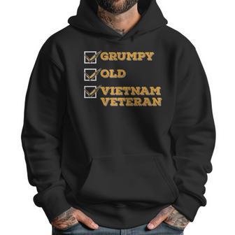 Funny Veteran Grumpy Old Vietnam Veteran Men Hoodie | Favorety AU