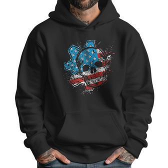 Gears American Flag Omen Men Hoodie | Favorety DE