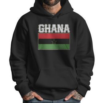 Ghanaian Flag Love Home Men Hoodie | Favorety