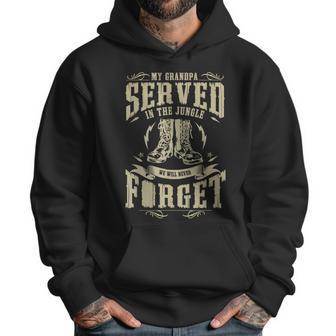 My Grandpa Served In The Jungle Vietnam Veteran Men Hoodie | Favorety CA