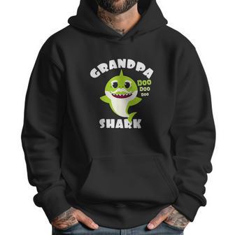 Grandpa Shark Gift Cute Shark Baby Matching Family Men Hoodie | Favorety AU