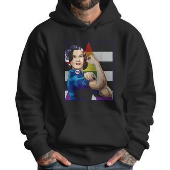 Gretchen Whitmer Staight Ally Flag Strong Woman Men Hoodie | Favorety CA