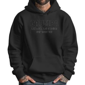 Grumpa Like A Regular Grandpa Only Grumpier Good New Gift Men Hoodie | Favorety CA