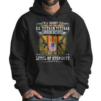 Grumpy Old Vietnam Veteran| Us Veterans Day Men Hoodie | Favorety UK