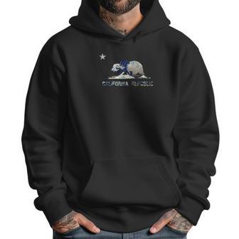 Hokusai In California Flag Wave In Bear Men Hoodie | Favorety DE