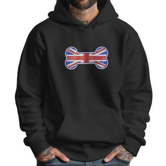 Mirage Pet Products 1Bone Shaped United Kingdom Union Jack Flag Men Hoodie | Favorety AU