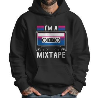 Im A Mixtape Bi Sexual Flag Supporter Lgbt Merchandise Great Gift Graphic Design Printed Casual Daily Basic Men Hoodie | Favorety
